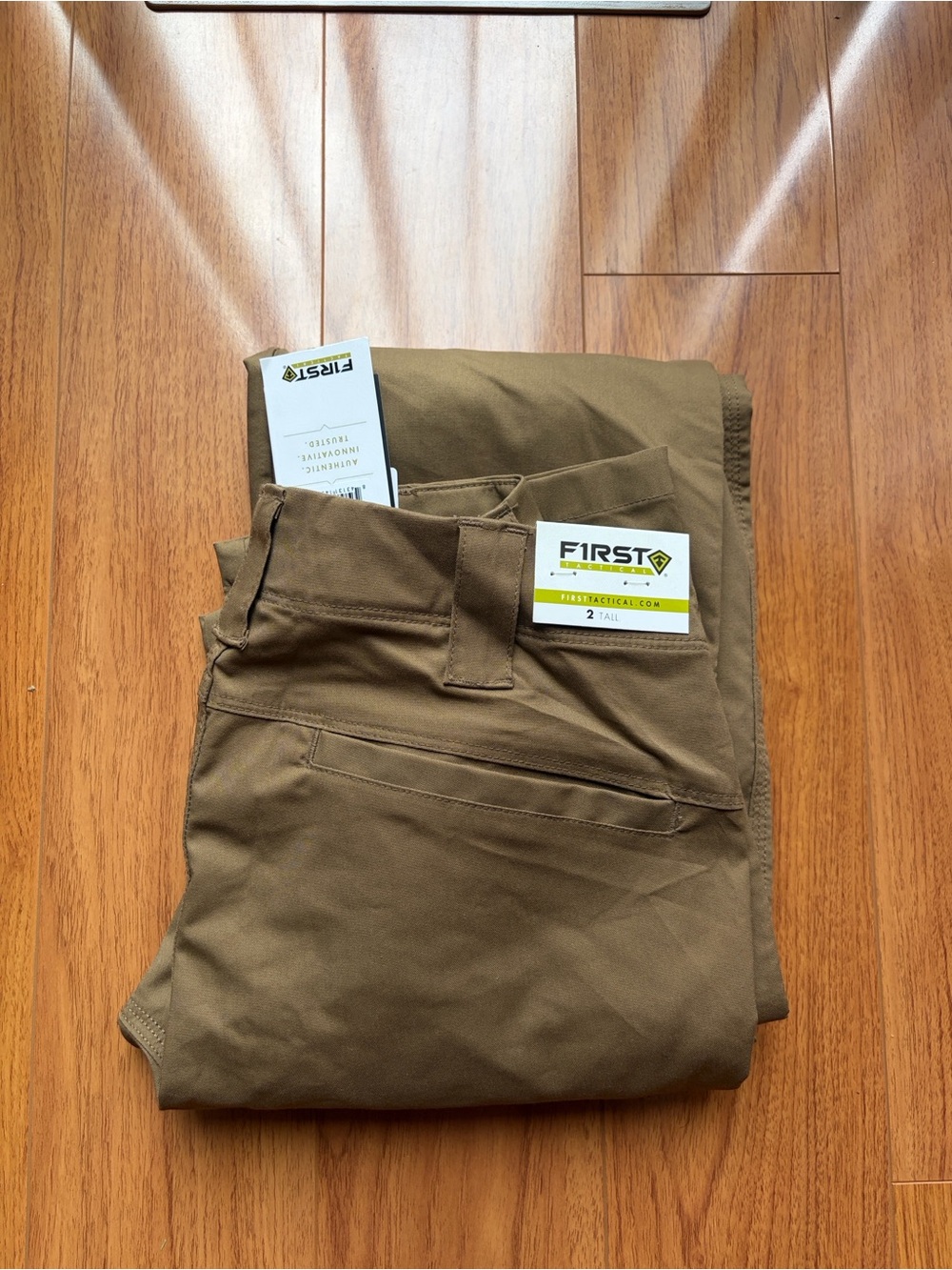 First Tactical A2 Pants Womens 2/Tall Coyote Brown Tactical Cargo Pants 124038